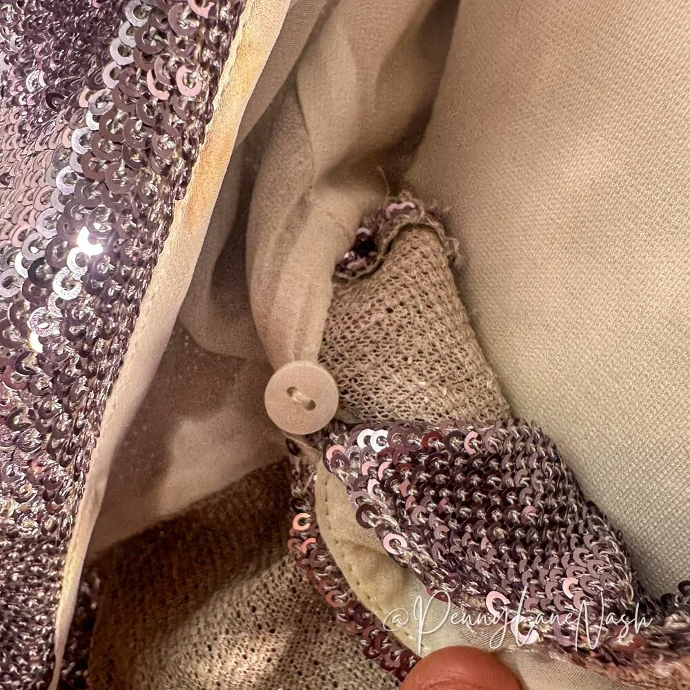 Rebecca Minkoff Sequined  Ruffled Tank & Skirt Set - Picture 11 of 15